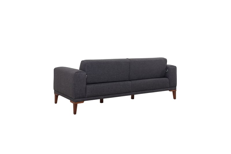 Wyong Soffgrupp 3-sits Soffa + Fåtölj - Antracit - Möbler - Soffa - Soffgrupp