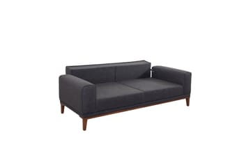 Wyong Soffgrupp 3-sits Soffa + Fåtölj - Antracit - Möbler - Soffa - Soffgrupp