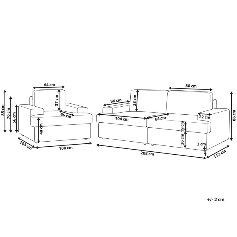 Soffset Alla - Grå - Möbler - Soffa - Soffgrupp - Howard soffgrupp