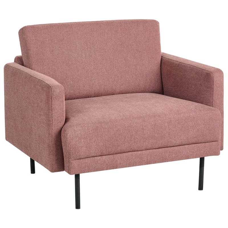 Soffset Breda - Rosa, Svart - Möbler - Stolar & fåtöljer - Fåtölj