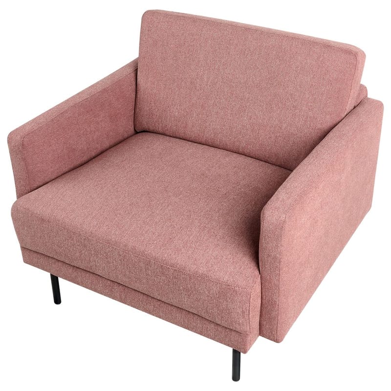Soffset Breda - Rosa, Svart - Möbler - Stolar & fåtöljer - Fåtölj