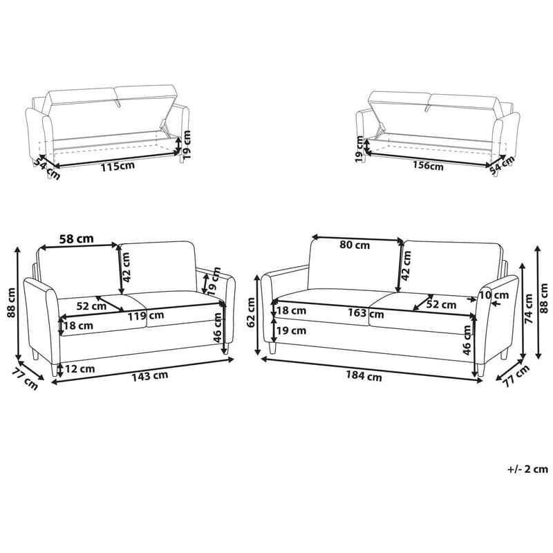 Soffset Mare - Möbler - Soffa - Soffgrupp