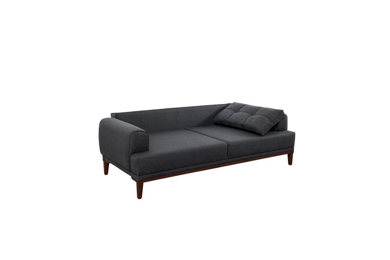Soffset Valsot Antracit / Valnöt - Antracit / Valnöt - Möbler - Soffa - Soffgrupp