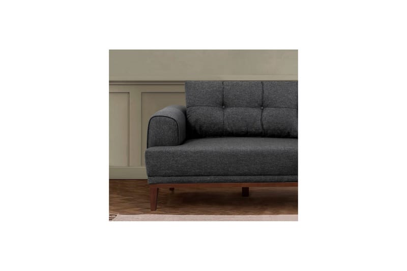 Soffset Valsot Antracit / Valnöt - Antracit / Valnöt - Möbler - Soffa - Soffgrupp