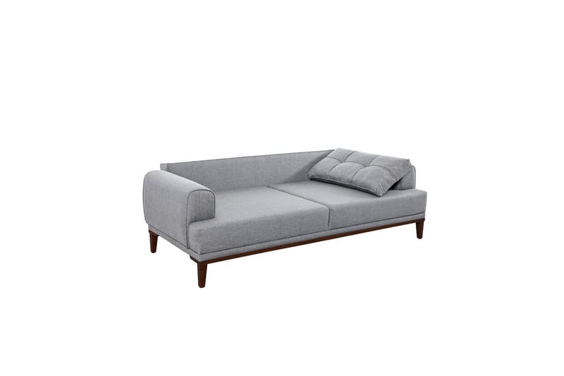 Soffset Valsot Grå / Valnöt - Grå / Valnöt - Möbler - Soffa - Soffgrupp