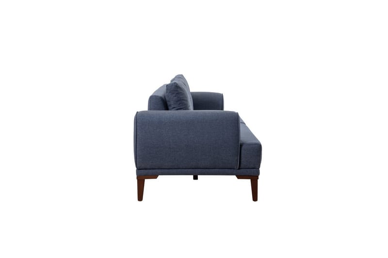 Soffset Valsot Mörkblå / Valnöt - Mörkblå / Valnöt - Möbler - Soffa - Soffgrupp