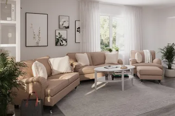 Howard Classic Armstödsskydd 2-pack - Mörkbeige - Möbler - Soffa - Sofftillbehör - Armstöd soffa