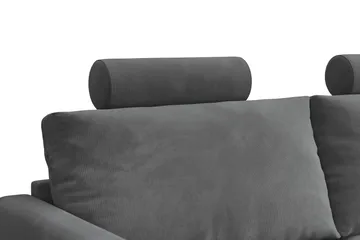 Menard Compact Nackkudde Soffa 51 cm - Grå - Möbler - Soffa - Sofftillbehör