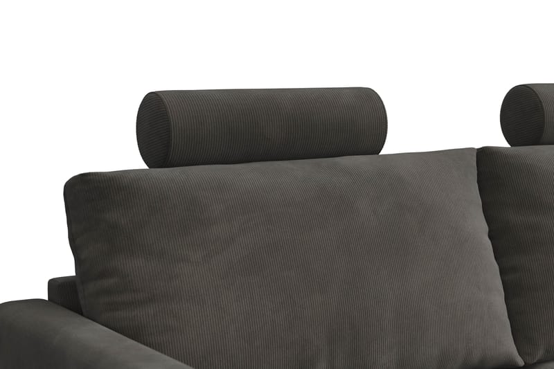 Menard Compact Nackkudde Soffa 51 cm - Mörkgrå - Möbler - Soffa - Sofftillbehör