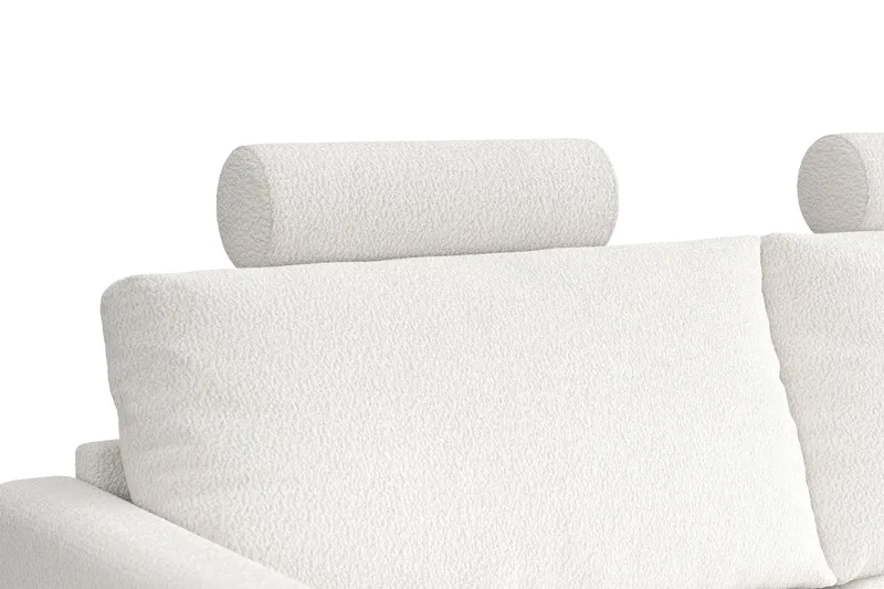 Menard Compact Nackkudde Soffa 51 cm - Vit - Möbler - Soffa - Sofftillbehör