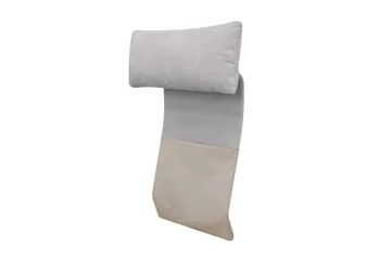 Nackstöd till soffa Menard/Rossita - Trenza 03, Grå Chenille - Möbler - Soffa - Sofftillbehör
