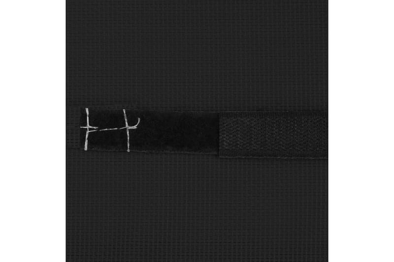 Nackstöd till Solstol svart 40x7,5x15 cm textilene - Svart - Utemöbler - Loungemöbler - Loungestol utomhus