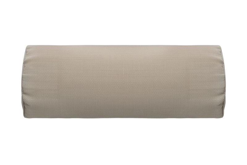 Nackstöd till Solstol taupe 40x7,5x15 cm textilene - Brun - Utemöbler - Loungemöbler - Loungestol utomhus