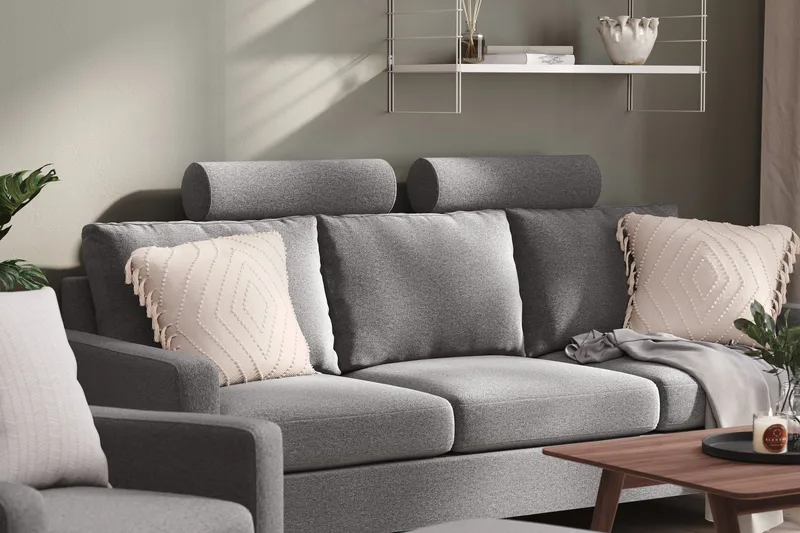 Peppe Nackstöd - Ljusgrå - Möbler - Soffa - Sofftillbehör