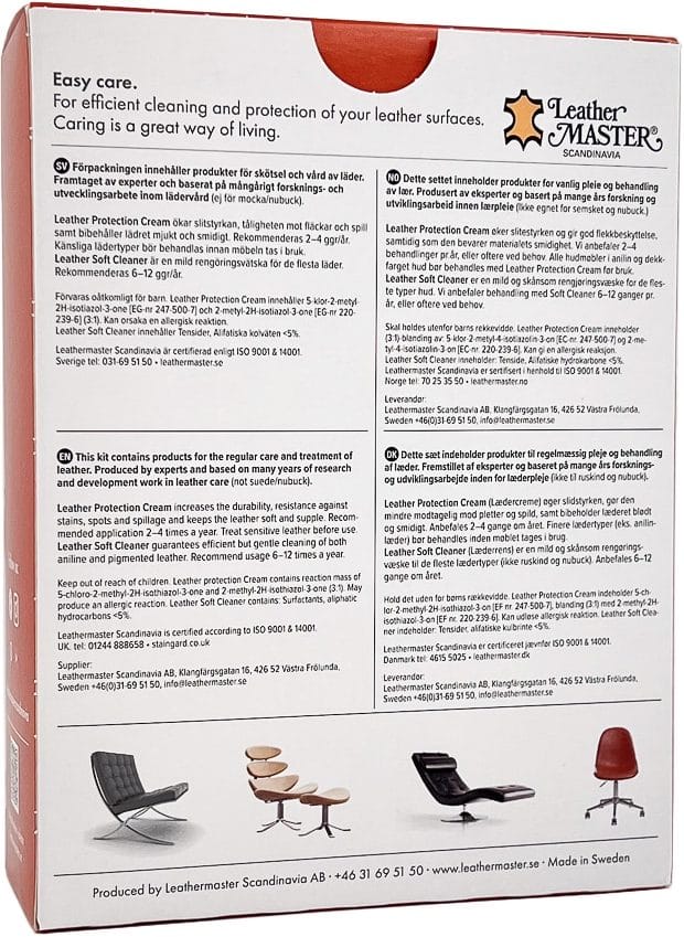 Leather Clean & Protect Maxi - Möbler - Soffa - Sofftillbehör - Rengöring soffa - Möbelvård till läder