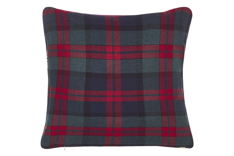 Prydnadskuddar Cupid set om 2 Grönt/rött/guld, Polyester - Grönt/rött/guld, Polyester - Möbler - Soffa - Sofftillbehör - Rengöring soffa