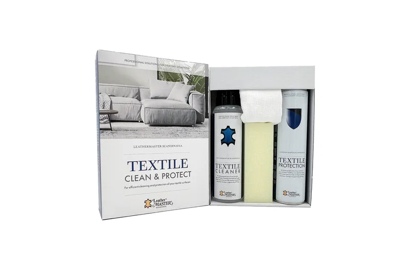 Textile Clean & Protect Kit - Leather Master - Möbler - Soffa - Sofftillbehör - Rengöring soffa - Möbelvård till tyg