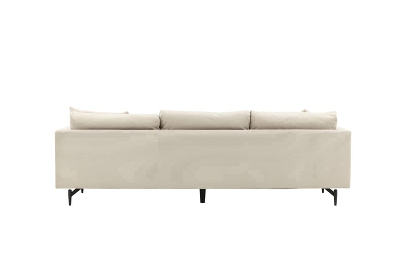Sofia 3-sits Soffa 260 cm i Manchester - Beige - Möbler - Soffa - 3 sits soffa