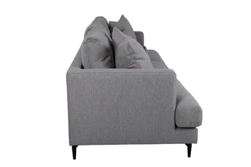 Sofia 3-sits Soffa 260 cm i Tyg - Grå - Möbler - Soffa - 3 sits soffa