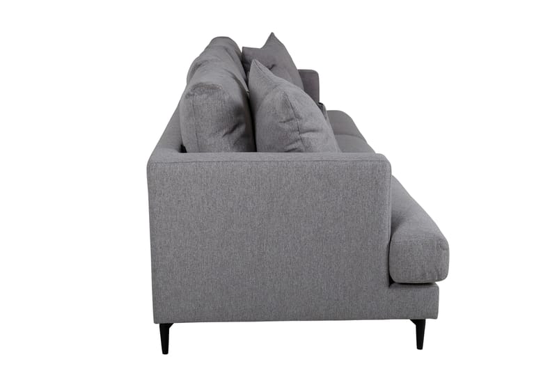 Sofia 3-sits Soffa 260 cm i Tyg - Grå - Möbler - Soffa - 3 sits soffa
