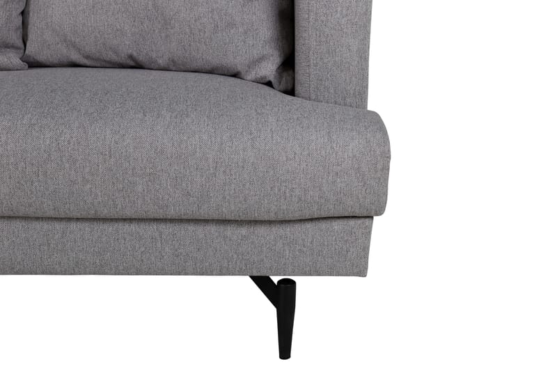 Sofia 3-sits Soffa 260 cm i Tyg - Grå - Möbler - Soffa - 3 sits soffa