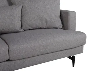 Sofia 3-sits Soffa 260 cm i Tyg - Grå - Möbler - Soffa - 3 sits soffa