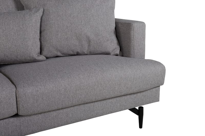 Sofia 3-sits Soffa 260 cm i Tyg - Grå - Möbler - Soffa - 3 sits soffa