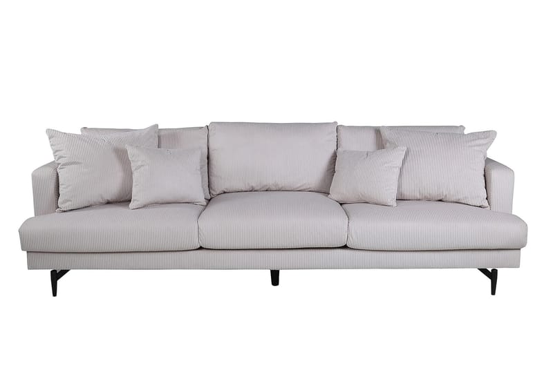 Sofiana 3-sits soffa - Beige - 3 sits soffa