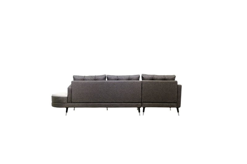 Sufian 3-sits Soffa med Divan - Antracit - Möbler - Soffa - Divansoffor & schäslongsoffa