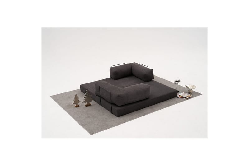 Sufian Bäddsoffa 2-sits - Antracit - Möbler - Soffa - Bäddsoffa