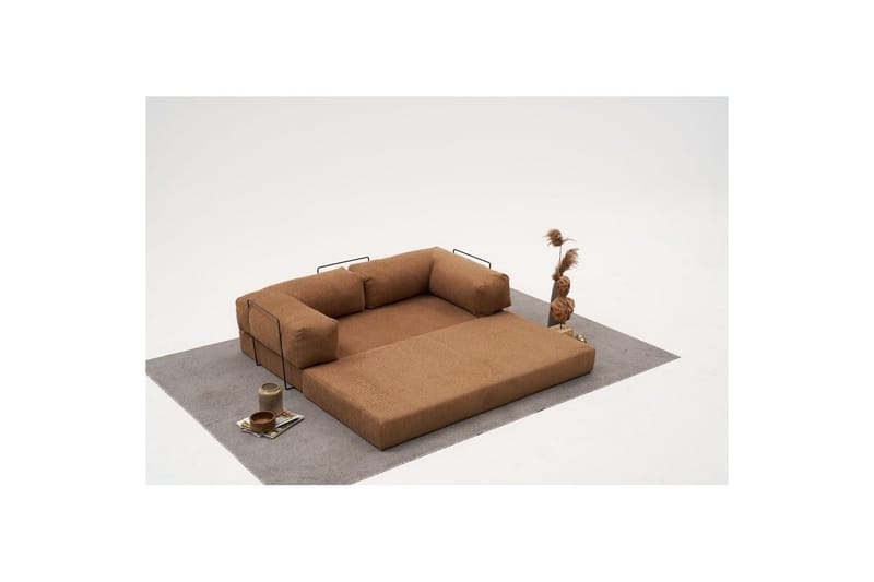 Sufian Bäddsoffa 2-sits - Chokladbrun - Möbler - Soffa - Bäddsoffa