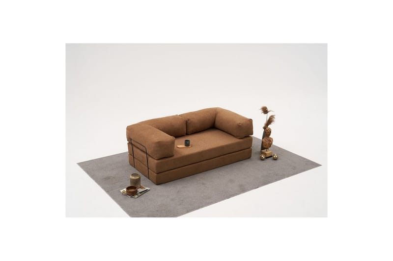 Sufian Bäddsoffa 2-sits - Chokladbrun - Möbler - Soffa - Bäddsoffa