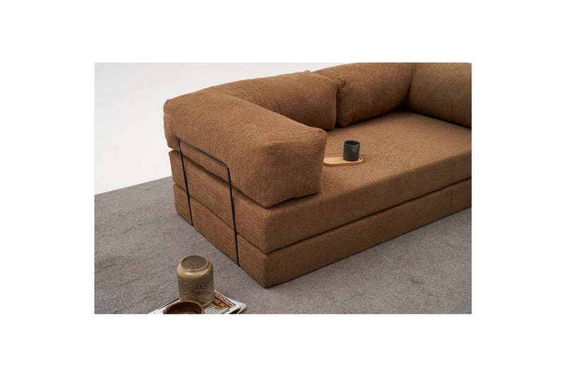 Sufian Bäddsoffa 2-sits - Chokladbrun - Möbler - Soffa - Bäddsoffa