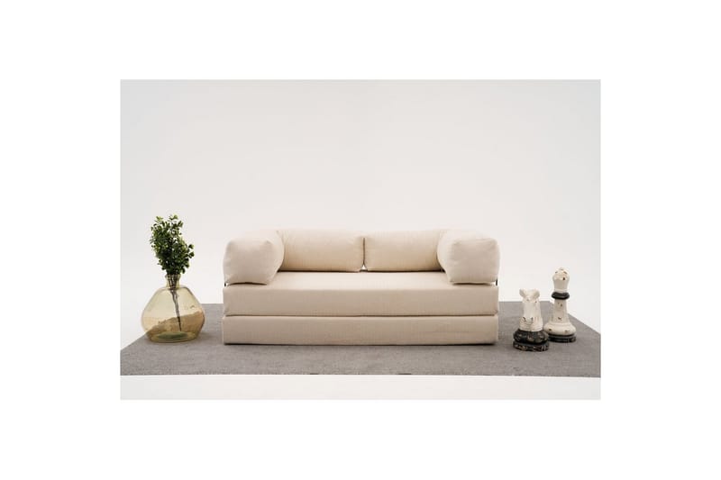 Sufian Bäddsoffa 2-sits - Cremevit - Möbler - Soffa - Bäddsoffa