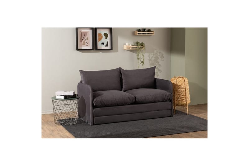 Sufian Bäddsoffa 2-sits - Grå - Möbler - Soffa - Bäddsoffa