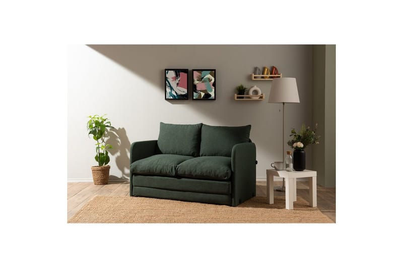 Sufian Bäddsoffa 2-sits - Grön - Möbler - Soffa - Bäddsoffa