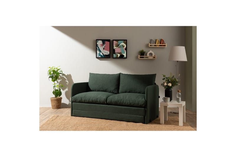 Sufian Bäddsoffa 2-sits - Grön - Möbler - Soffa - Bäddsoffa