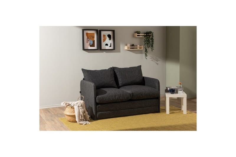 Sufian Bäddsoffa 2-sits - Mörkgrå - Möbler - Soffa - Bäddsoffa