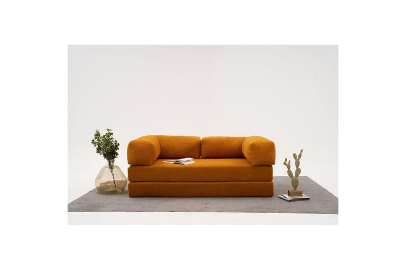 Sufian Bäddsoffa 2-sits - Orange - Möbler - Soffa - Bäddsoffa