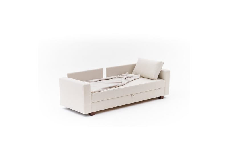 Sufian Bäddsoffa 3-sits - Cremevit - Möbler - Soffa - Bäddsoffa