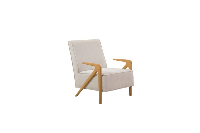 Sufian Bäddsoffa 3-sits - Ivory/Mediumfärgat trä - Möbler - Soffa - Bäddsoffa