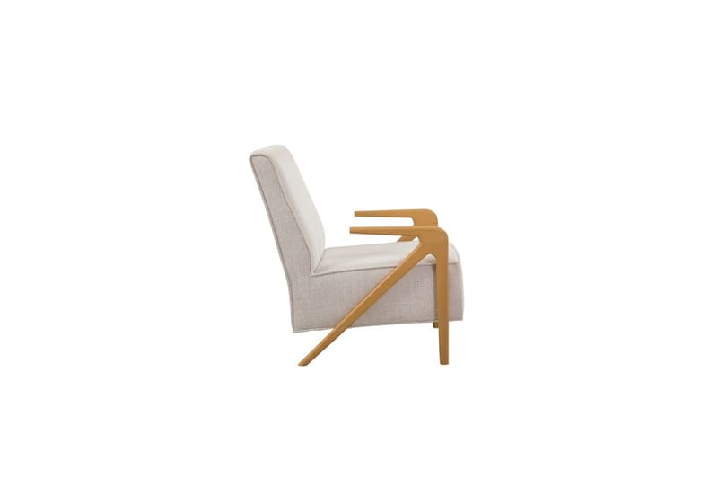 Sufian Bäddsoffa 3-sits - Ivory/Mediumfärgat trä - Möbler - Soffa - Bäddsoffa