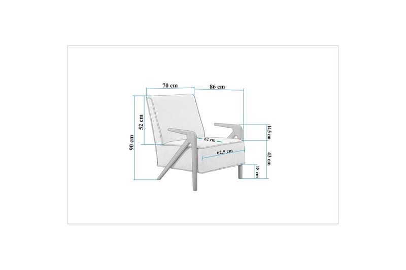 Sufian Bäddsoffa 3-sits - Mediumfärgat trä/Cremevit - Möbler - Soffa - Bäddsoffa