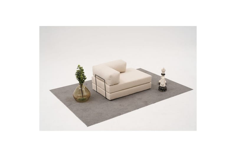 Sufian Bäddsoffa - Cremevit - Möbler - Soffa - Bäddsoffa