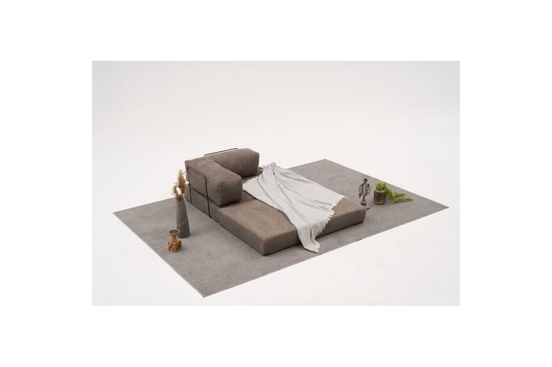 Sufian Bäddsoffa - Kolgrå - Möbler - Soffa - Bäddsoffa