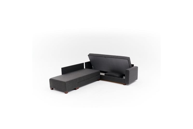 Sufian Hörnbäddsoffa 4-sits - Antracit - Möbler - Soffa - Bäddsoffa