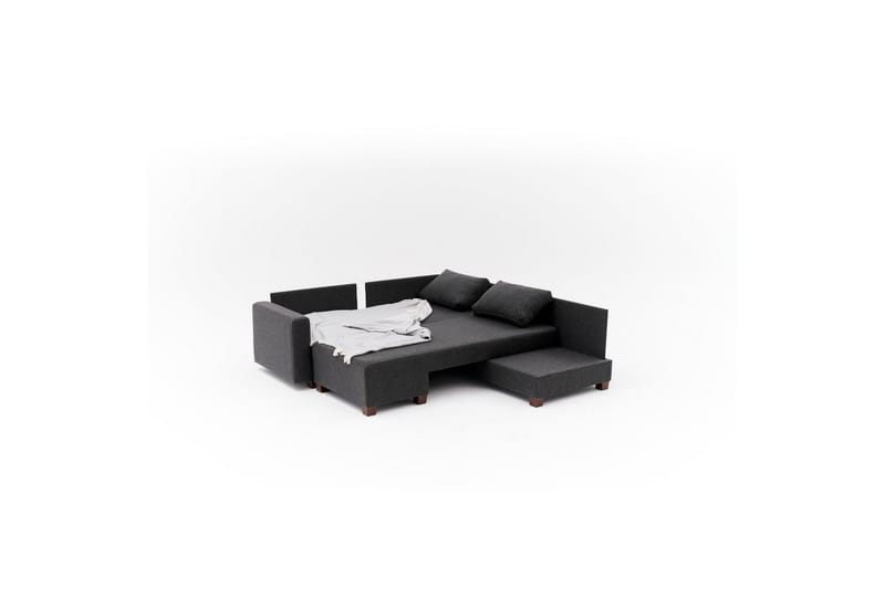 Sufian Soffa med Schäslong 4-sits - Antracit - Möbler - Soffa - Bäddsoffa