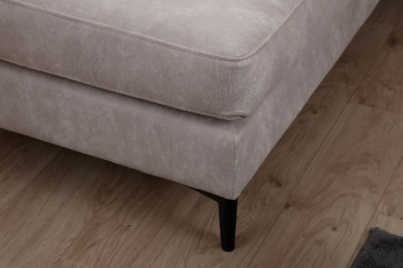 Svanabyn Soffa m. Divan och Schäslong 4-sits - Beige - Möbler - Soffa - U-soffa