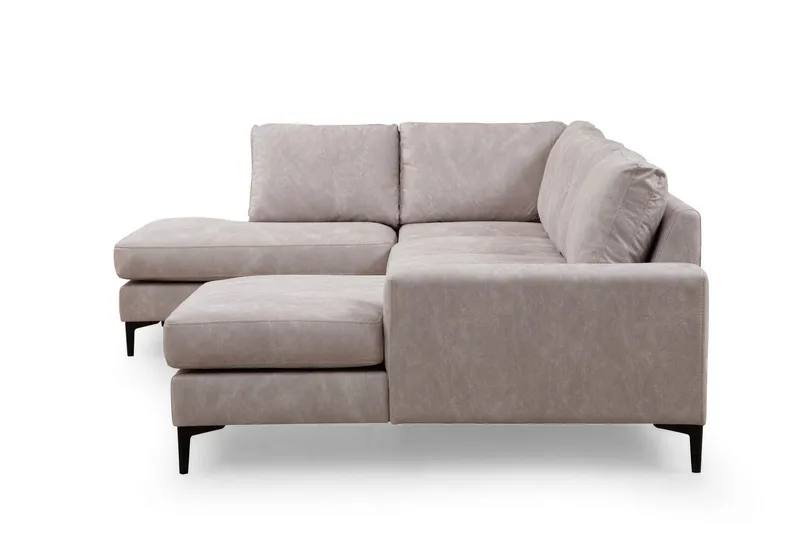 Svanabyn Soffa m. Divan och Schäslong 4-sits - Beige - Möbler - Soffa - U-soffa