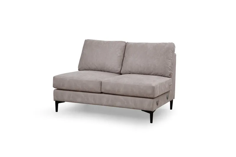 Svanabyn Soffa m. Divan och Schäslong 4-sits - Beige - Möbler - Soffa - U-soffa